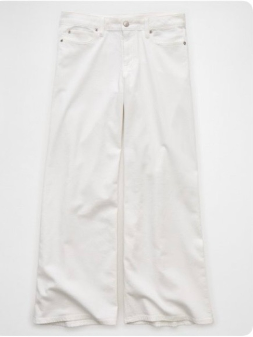 American Eagle Dreamy Drape Stretch Low Rise Ultra Wide Leg Pants